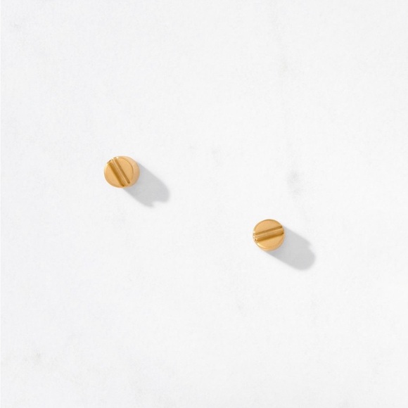AUVERE TACK STUD EARRINGS - Picture 1 of 11